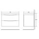 Купить Тумба для комплекта BelBagno MARINO-700-2C-SO-WO-P rovere bianco (marino-700-2c-so-wo-p) по цене 24200 руб., в Санкт-Петебруге в интернет магазине 100-Систем, а также дургие товары BelBagno из раздела Тумбы под раковину и Мебель для ванной комнаты