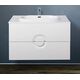 Купить Тумба для комплекта BelBagno ONDA-1000-2C-SO-BL bianco lucido (onda-1000-2c-so-bl) по цене 37930 руб., в Санкт-Петебруге в интернет магазине 100-Систем, а также дургие товары BelBagno из раздела Тумбы под раковину и Мебель для ванной комнаты