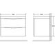 Купить Тумба для комплекта BelBagno MARINO-700-2C-SO-CO-P crema opaco (marino-700-2c-so-co-p) по цене 21820 руб., в Санкт-Петебруге в интернет магазине 100-Систем, а также дургие товары BelBagno из раздела Тумбы под раковину и Мебель для ванной комнаты