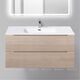Купить Тумба для комплекта BelBagno ETNA-1000-2C-SO-RG-P rovere grigio (etna-1000-2c-so-rg-p) по цене 28100 руб., в Санкт-Петебруге в интернет магазине 100-Систем, а также дургие товары BelBagno из раздела Тумбы под раковину и Мебель для ванной комнаты