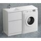 Купить Тумба для комплекта BelBagno Kraft-LVD 60 bianco opaco (kraft-lvd-580/1200-2c-pia-bo) по цене 30600 руб., в Санкт-Петебруге в интернет магазине 100-Систем, а также дургие товары BelBagno из раздела Тумбы под раковину и Мебель для ванной комнаты