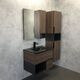Купить COMFORTY. Тумба-умывальник "Франкфурт-75" дуб шоколадно-коричневый с раковиной COMFORTY 75E черная матовая (00-00000889) по цене 33000 руб., в Санкт-Петебруге в интернет магазине 100-Систем, а также дургие товары COMFORTY из раздела Тумбы с умывальником и Мебель для ванной комнаты