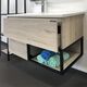 Купить COMFORTY. Тумба-умывальник "Мальме-90" дуб дымчатый с раковиной COMFORTY 9090EL (00-00004200) по цене 43300 руб., в Санкт-Петебруге в интернет магазине 100-Систем, а также дургие товары COMFORTY из раздела Тумбы с умывальником и Мебель для ванной комнаты