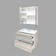 Купить COMFORTY. Тумба-умывальник "Женева-75" дуб белый с раковиной COMFORTY 75E (00004137097) по цене 30600 руб., в Санкт-Петебруге в интернет магазине 100-Систем, а также дургие товары COMFORTY из раздела Тумбы с умывальником и Мебель для ванной комнаты