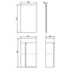Купить COMFORTY. Тумба-умывальник "Асти-40" бетон светлый с раковиной COMFORTY 9140 (00-00013669cf) по цене 12700 руб., в Санкт-Петебруге в интернет магазине 100-Систем, а также дургие товары COMFORTY из раздела Тумбы с умывальником и Мебель для ванной комнаты