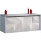 Купить 1Marka Тумба Romb 90П 1в.я. White (у67847) по цене 33418.6 руб., в Санкт-Петебруге в интернет магазине 100-Систем, а также дургие товары 1MARKA из раздела Тумбы под раковину и Мебель для ванной комнаты