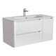 Купить Тумба с умывальником, подвесная, 100 см, белая, Edifice, IDDIS, EDI10W1i95K (edi10w1i95k) по цене 46240 руб., в Санкт-Петебруге в интернет магазине 100-Систем, а также дургие товары IDDIS из раздела Тумбы с умывальником и Мебель для ванной комнаты