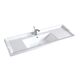 Купить Раковина CeramaLux 120 NY J840 - 120 Белая (nyj840-120) по цене 26972.4 руб., в Санкт-Петебруге в интернет магазине 100-Систем, а также дургие товары CeramaLux из раздела Встраиваемые раковины и Раковины и пьедесталы
