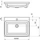 Купить Умывальник Ravak Comfort 800 (xjx01280001) по цене 32457 руб., в Санкт-Петебруге в интернет магазине 100-Систем, а также дургие товары RAVAK из раздела Встраиваемые раковины и Раковины и пьедесталы