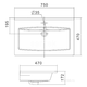 Купить Раковина Santek Элина 75 отверстие под смеситель 1WH501619 (1wh501619) по цене 5290 руб., в Санкт-Петебруге в интернет магазине 100-Систем, а также дургие товары SANTEK из раздела Встраиваемые раковины и Раковины и пьедесталы