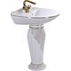 Купить Раковина CeramaLux Lux Classic 54 J-766 Белая (j-766) по цене 47513.7 руб., в Санкт-Петебруге в интернет магазине 100-Систем, а также дургие товары CeramaLux из раздела Напольные раковины и Раковины и пьедесталы