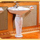 Купить Раковина CeramaLux Lux Classic 54 J-766 Белая (j-766) по цене 47513.7 руб., в Санкт-Петебруге в интернет магазине 100-Систем, а также дургие товары CeramaLux из раздела Напольные раковины и Раковины и пьедесталы