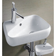 Купить Раковина CeramaLux 45 9275R Белая (9275r) по цене 8892 руб., в Санкт-Петебруге в интернет магазине 100-Систем, а также дургие товары CeramaLux из раздела Подвесные раковины и Раковины и пьедесталы