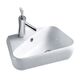 Купить Раковина CeramaLux 45 9275R Белая (9275r) по цене 8892 руб., в Санкт-Петебруге в интернет магазине 100-Систем, а также дургие товары CeramaLux из раздела Подвесные раковины и Раковины и пьедесталы