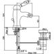 Купить Смеситель Cezares Elite BSM1 03/24 Bi для биде (elite-bsm1-03/24-bi) по цене 41200 руб., в Санкт-Петебруге в интернет магазине 100-Систем, а также дургие товары CEZARES из раздела Смесители для биде и Смесители