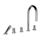Купить Смеситель на борт ванны Laufen Kartell 3.2233.5.004.282.1 с термостатом Хром (3.2233.5.004.282.1) по цене 402987 руб., в Санкт-Петебруге в интернет магазине 100-Систем, а также дургие товары LAUFEN из раздела Смесители на борт ванны и Смесители для ванны и душа