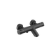 Купить Термостат д/ванны Mikros, арт.T3054 Black (t3054 black) по цене 18790 руб., в Санкт-Петебруге в интернет магазине 100-Систем, а также дургие товары ESKO из раздела Смесители с коротким изливом и Смесители для ванны и душа