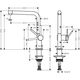 Купить HG Talis, смес. 72840 д/кухни, 270мм, повор/излив 60°/110°/150°/360°, 1jet, мат/черн. (72840670) по цене 39141.43 руб., в Санкт-Петебруге в интернет магазине 100-Систем, а также дургие товары HANSGROHE из раздела Рычажные смесители и Смесители для кухни