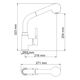 Купить Смеситель для кухни WasserKRAFT Main 4166 Хром (4166) по цене 12606 руб., в Санкт-Петебруге в интернет магазине 100-Систем, а также дургие товары WasserKRAFT из раздела Рычажные смесители и Смесители для кухни