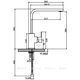 Купить Смеситель Cezares Molveno MOLVENO-LLM-01-Cr для кухонной мойки (molveno-llm-01-cr) по цене 16490 руб., в Санкт-Петебруге в интернет магазине 100-Систем, а также дургие товары CEZARES из раздела Рычажные смесители и Смесители для кухни