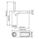 Купить Смеситель WasserKRAFT Kammel 1803 для умывальника. хром (1803) по цене 16670 руб., в Санкт-Петебруге в интернет магазине 100-Систем, а также дургие товары WasserKRAFT из раздела Рычажные смесители и Смесители для раковины