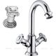 Купить Смеситель для раковины Cezares APHRODITE-LS2-01-Sw, хром (aphrodite-ls2-01-sw) по цене 48590 руб., в Санкт-Петебруге в интернет магазине 100-Систем, а также дургие товары CEZARES из раздела Вентильные смесители и Смесители для раковины