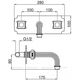 Купить Смеситель Cezares Olimp BLS2 02 M С ВНУТРЕННЕЙ ЧАСТЬЮ для раковины (olimp-bls2-02-m) по цене 65050 руб., в Санкт-Петебруге в интернет магазине 100-Систем, а также дургие товары CEZARES из раздела Встраиваемые настенные смесители для раковины и Смесители для раковины