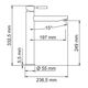 Купить Смеситель для раковины WasserKRAFT Main 4103H Хром (4103h) по цене 14178 руб., в Санкт-Петебруге в интернет магазине 100-Систем, а также дургие товары WasserKRAFT из раздела Рычажные смесители и Смесители для раковины