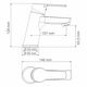 Купить Смеситель WasserKraft Rhin 4403 для раковины. хром (4403) по цене 7410 руб., в Санкт-Петебруге в интернет магазине 100-Систем, а также дургие товары WasserKRAFT из раздела Рычажные смесители и Смесители для раковины