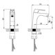 Купить Смеситель Lemark Unit LM4537C для раковины (lm4537c) по цене 10530 руб., в Санкт-Петебруге в интернет магазине 100-Систем, а также дургие товары LEMARK из раздела Рычажные смесители и Смесители для раковины