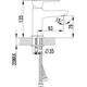 Купить Смеситель Lemark Basis LM3606C для раковины (lm3606c) по цене 4840 руб., в Санкт-Петебруге в интернет магазине 100-Систем, а также дургие товары LEMARK из раздела Рычажные смесители и Смесители для раковины