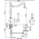 Купить Смеситель для раковины Cezares MARGOT-LSM2-03/24-N, золото (margot-lsm2-03/24-n) по цене 54700 руб., в Санкт-Петебруге в интернет магазине 100-Систем, а также дургие товары CEZARES из раздела Рычажные смесители и Смесители для раковины