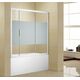 Купить Шторка для ванны Aquanet Practic AE10-B-150H150U-CP, прозрачное стекло (00243611) по цене 23640 руб., в Санкт-Петебруге в интернет магазине 100-Систем, а также дургие товары AQUANET из раздела Стеклянные шторки для ванн и Сантехника