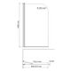 Купить Leine 35P01-80WHITE Fixed Стеклянная шторка на ванну (35p01-80white fixed) по цене 27010 руб., в Санкт-Петебруге в интернет магазине 100-Систем, а также дургие товары WasserKRAFT из раздела Стеклянные шторки для ванн и Сантехника