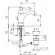 Купить Смеситель для раковины Cezares MARGOT-LSM1-A-03/24-N, золото (margot-lsm1-a-03/24-n) по цене 42240 руб., в Санкт-Петебруге в интернет магазине 100-Систем, а также дургие товары CEZARES из раздела Рычажные смесители и Смесители для раковины