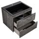 Купить База под раковину Chiara 2D 600 подвесная, 2 выкатных ящика soft-close, G.Stone, , шт (vmc-2c2600gs) по цене 17590 руб., в Санкт-Петебруге в интернет магазине 100-Систем, а также дургие товары Vincea из раздела Тумбы под раковину и Мебель для ванной комнаты