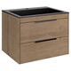 Купить База под раковину Chiara 2D 600 подвесная, 2 выкатных ящика soft-close, N.Oak, , шт (vmc-2c2600no) по цене 17546.5 руб., в Санкт-Петебруге в интернет магазине 100-Систем, а также дургие товары Vincea из раздела Тумбы под раковину и Мебель для ванной комнаты