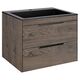 Купить База под раковину Chiara 2D 600 подвесная, 2 выкатных ящика soft-close, R.Oak, , шт (vmc-2c2600ro) по цене 17590 руб., в Санкт-Петебруге в интернет магазине 100-Систем, а также дургие товары Vincea из раздела Тумбы под раковину и Мебель для ванной комнаты