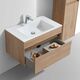 Купить База под раковину Chiara 800 подвесная, 1 выкатной ящик soft-close, N.Oak, , шт (vmc-2c800no) по цене 13930 руб., в Санкт-Петебруге в интернет магазине 100-Систем, а также дургие товары Vincea из раздела Тумбы под раковину и Мебель для ванной комнаты