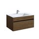 Купить База под раковину Chiara 800 подвесная, 1 выкатной ящик soft-close, T. Oak, , шт (vmc-2c800to) по цене 13930 руб., в Санкт-Петебруге в интернет магазине 100-Систем, а также дургие товары Vincea из раздела Тумбы под раковину и Мебель для ванной комнаты