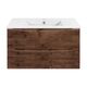 Купить База под керамическую раковину Mia 900 подвесная, 2 выкатных ящика soft close, R.Wood, , шт (vmc-2mc900rw) по цене 20430 руб., в Санкт-Петебруге в интернет магазине 100-Систем, а также дургие товары Vincea из раздела Тумбы под раковину и Мебель для ванной комнаты