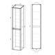 Купить Шкаф Vico VSC-2V170RW подвесной, 1700*350*350, R.Wood, , шт (vsc-2v170rw) по цене 18040 руб., в Санкт-Петебруге в интернет магазине 100-Систем, а также дургие товары Vincea из раздела Пеналы и Пеналы, комоды, шкафы