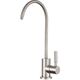 Купить Кран для фильтра Aquanet Steel AF210-91S (af210-91s) по цене 3490 руб., в Санкт-Петебруге в интернет магазине 100-Систем, а также дургие товары AQUANET из раздела Краны для фильтра питьевой воды и Водоочистка