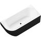 Купить Акриловая ванна Aquanet Family Elegant B 180x80 3806N Matt Finish (панель Black matte) (3806-n-mw-mb) по цене 131360 руб., в Санкт-Петебруге в интернет магазине 100-Систем, а также дургие товары AQUANET из раздела Акриловые ванны и Ванны