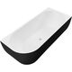 Купить Акриловая ванна Aquanet Family Elegant B 180x80 3806N Matt Finish (панель Black matte) (3806-n-mw-mb) по цене 131360 руб., в Санкт-Петебруге в интернет магазине 100-Систем, а также дургие товары AQUANET из раздела Акриловые ванны и Ванны