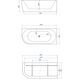Купить Акриловая ванна Aquanet Family Elegant B 180x80 3806N Matt Finish (панель Black matte) (3806-n-mw-mb) по цене 131360 руб., в Санкт-Петебруге в интернет магазине 100-Систем, а также дургие товары AQUANET из раздела Акриловые ванны и Ванны