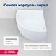 Купить Акриловая ванна Aquanet Fregate 120x120 (с каркасом) (205488) по цене 27885 руб., в Санкт-Петебруге в интернет магазине 100-Систем, а также дургие товары AQUANET из раздела Акриловые ванны и Ванны