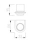 Купить Стакан для зубных щеток ABBER Nord AA1556B черный матовый (aa1556b) по цене 3780 руб., в Санкт-Петебруге в интернет магазине 100-Систем, а также дургие товары ABBER из раздела Стаканы и подстаканники и Аксессуары для ванной комнаты