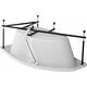 Купить Каркас сварной для акриловой ванны Aquanet Capri 170x110 L/R (242142) по цене 3701 руб., в Санкт-Петебруге в интернет магазине 100-Систем, а также дургие товары AQUANET из раздела Каркасы и Комплектующие для ванн
