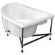Купить Каркас сварной для акриловой ванны Aquanet Capri 170x110 L/R (242142) по цене 3701 руб., в Санкт-Петебруге в интернет магазине 100-Систем, а также дургие товары AQUANET из раздела Каркасы и Комплектующие для ванн
